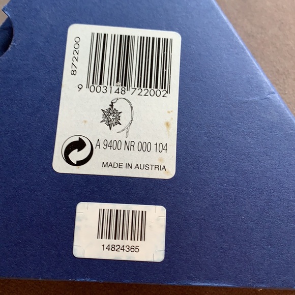 Swarovski 2007 large Christmas Ornament - Picture 7 of 7